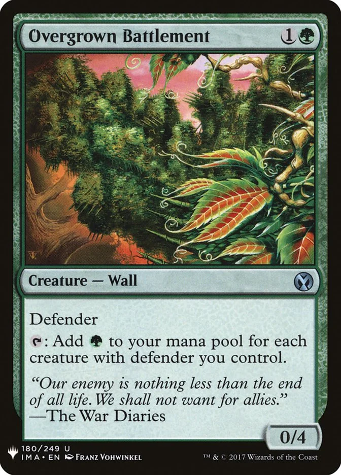 Overgrown Battlement (The List) - Magic: The Gathering in TCG Land