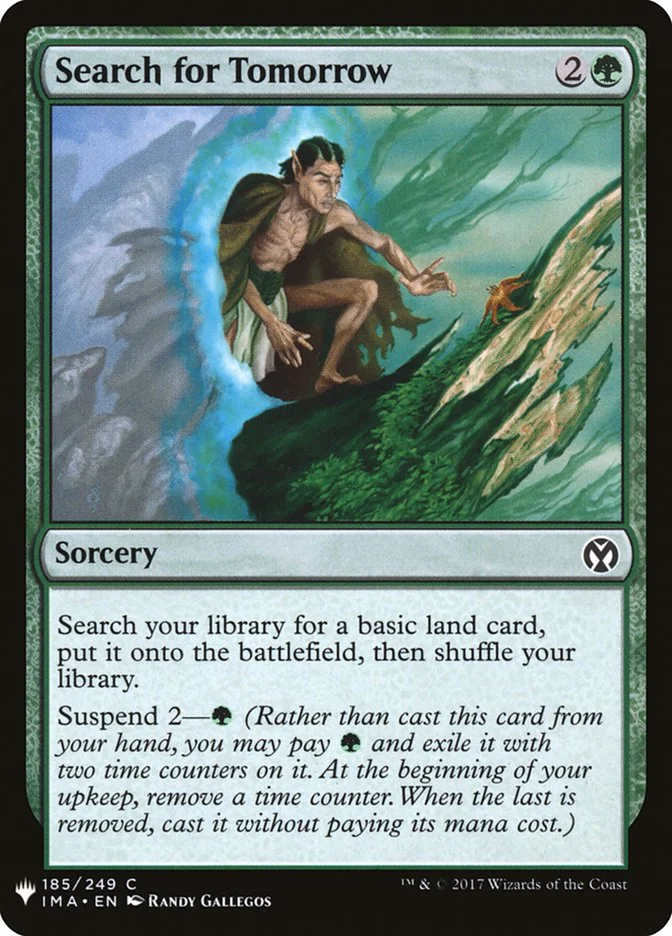 Search for Tomorrow (The List) - Magic: The Gathering in TCG Land