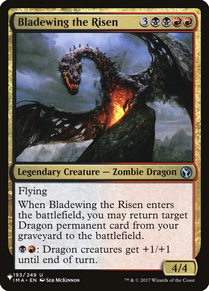 Bladewing the Risen (The List) - Magic: The Gathering in TCG Land