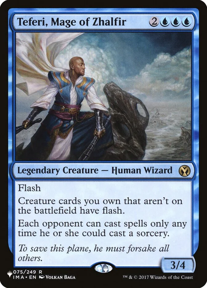 Teferi, Mage of Zhalfir (The List) - Magic: The Gathering in TCG Land