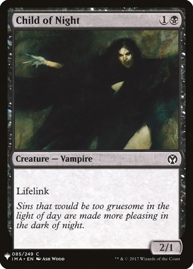 Child of Night (The List) - Magic: The Gathering in TCG Land