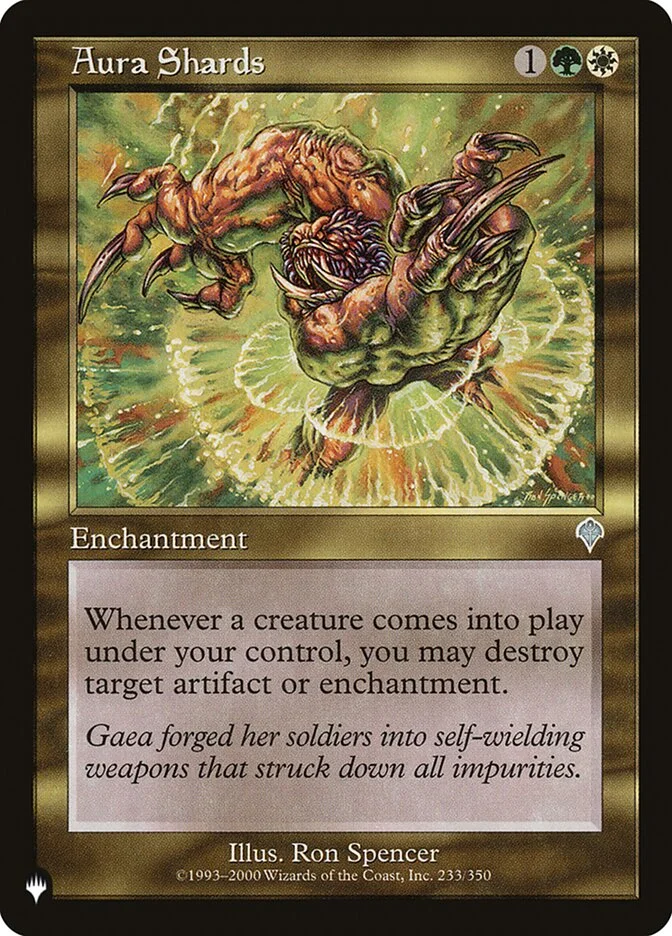 Aura Shards (The List) - Magic: The Gathering in TCG Land