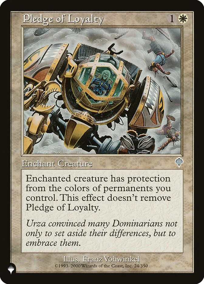 Pledge of Loyalty (The List) - Magic: The Gathering in TCG Land