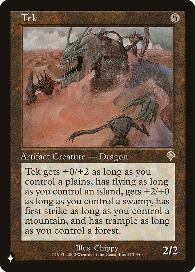 Tek (The List) - Magic: The Gathering in TCG Land