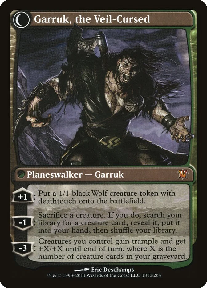 Garruk, the Veil-Cursed (The List) - Magic: The Gathering in TCG Land