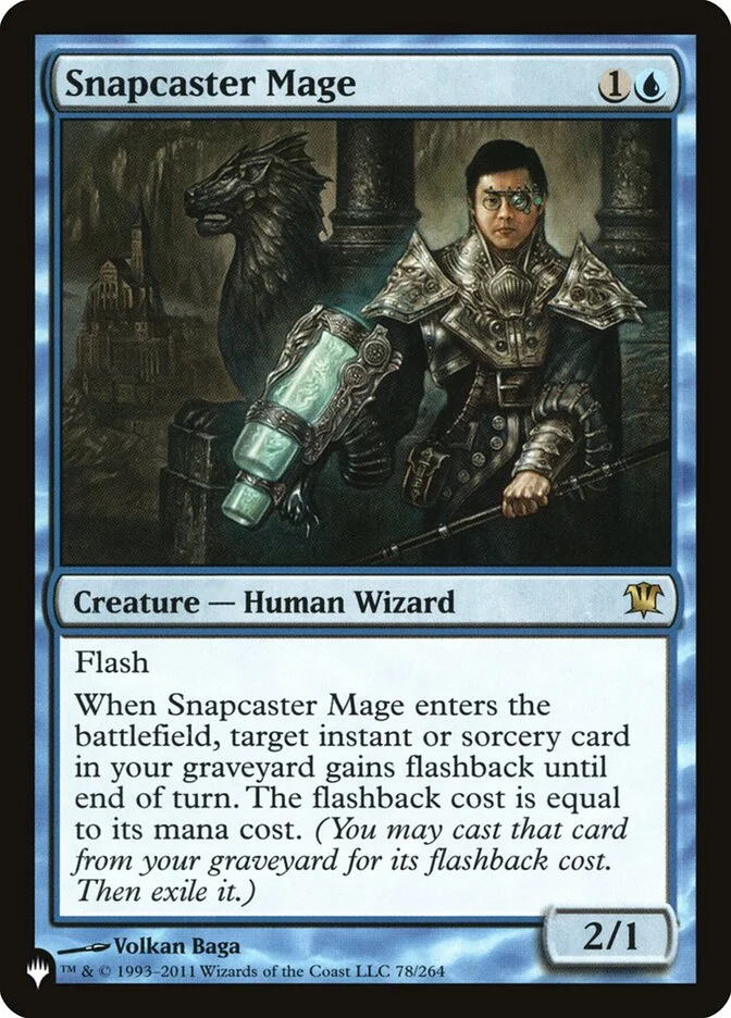 Snapcaster Mage (The List) - Magic: The Gathering in TCG Land