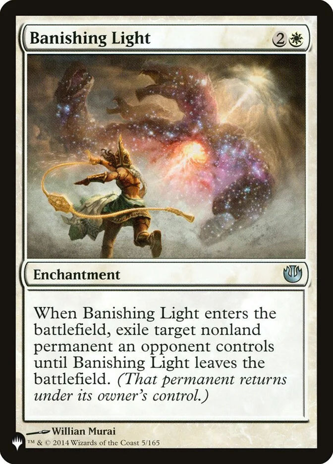 Banishing Light (The List) - Magic: The Gathering in TCG Land