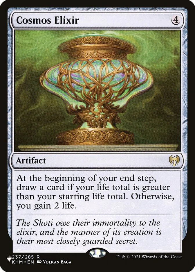 Cosmos Elixir (The List) - Magic: The Gathering in TCG Land