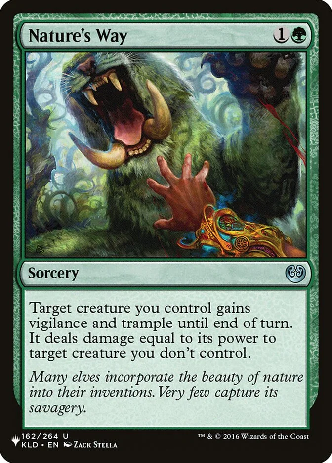 Nature's Way (The List) - Magic: The Gathering in TCG Land
