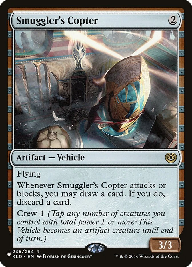 Smuggler's Copter (The List) - Magic: The Gathering in TCG Land México