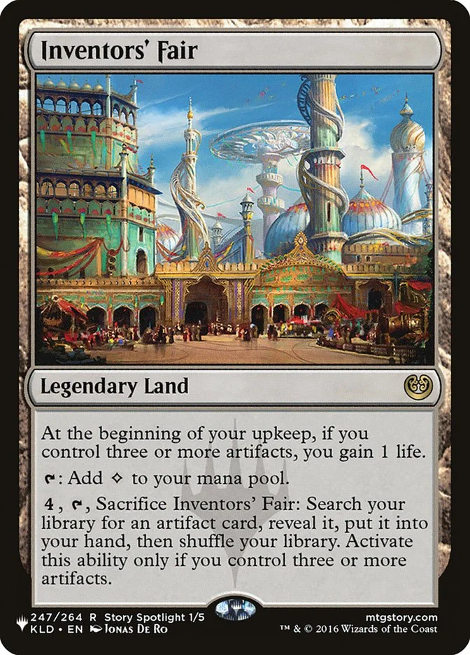 Inventors' Fair (The List) - Magic: The Gathering in TCG Land