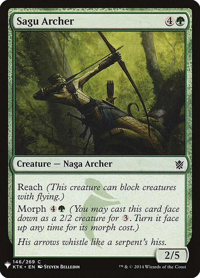 Sagu Archer (The List) - Magic: The Gathering in TCG Land