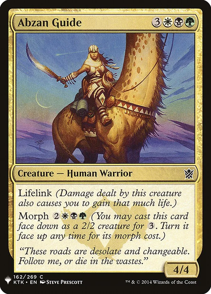 Abzan Guide (The List) - Magic: The Gathering in TCG Land