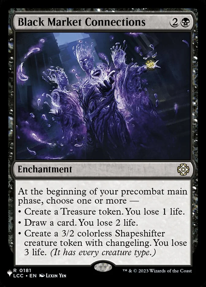 Black Market Connections (The List) - Magic: The Gathering in TCG Land