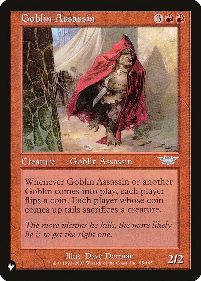 Goblin Assassin (The List) - Magic: The Gathering in TCG Land