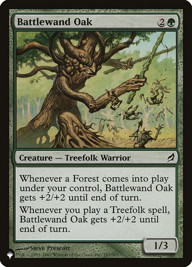 Battlewand Oak (The List) - Magic: The Gathering in TCG Land México