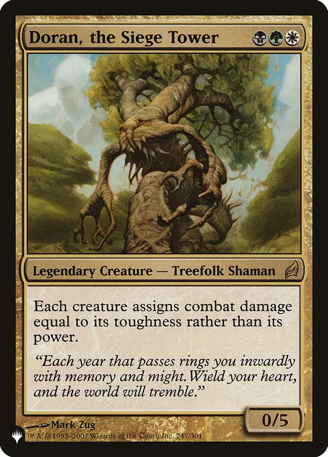 Doran, the Siege Tower (The List) - Magic: The Gathering in TCG Land México