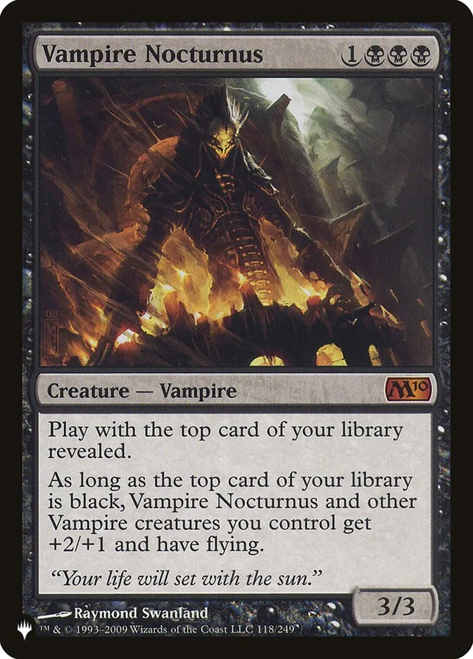 Vampire Nocturnus (The List) - Magic: The Gathering in TCG Land