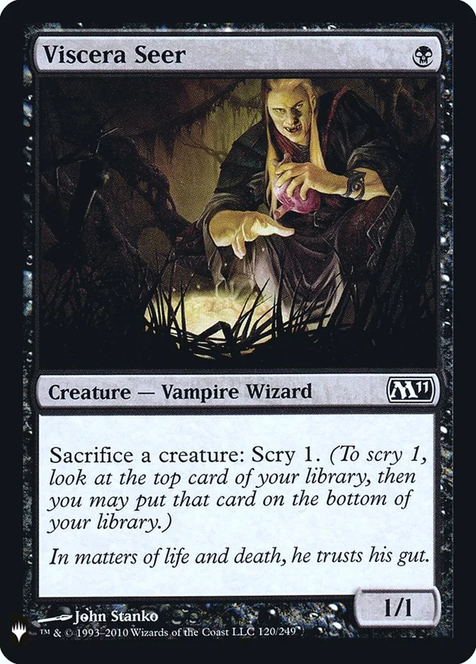 Viscera Seer (The List) - Magic: The Gathering in TCG Land