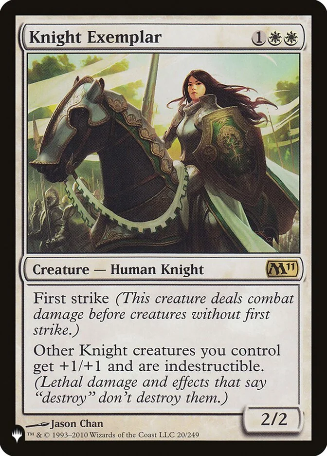 Knight Exemplar (The List) - Magic: The Gathering in TCG Land