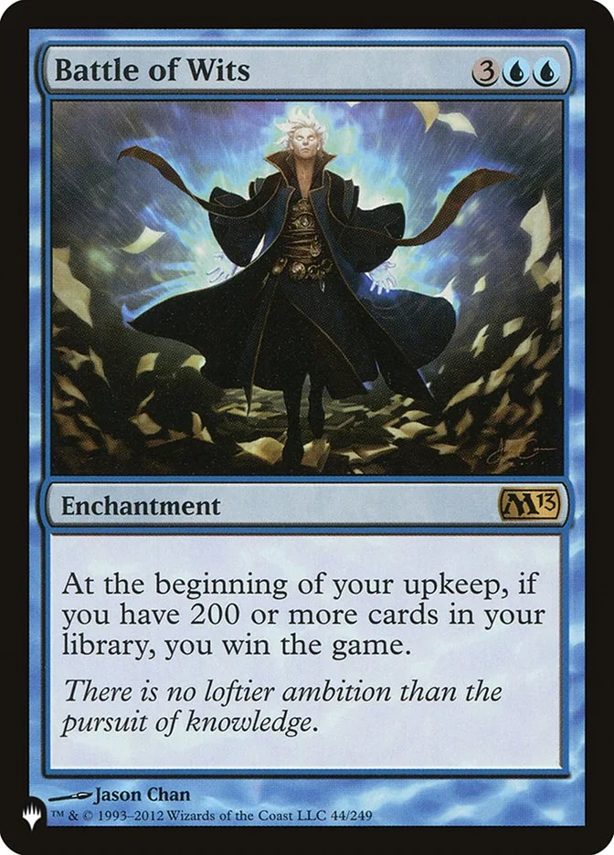 Battle of Wits (The List) - Magic: The Gathering in TCG Land