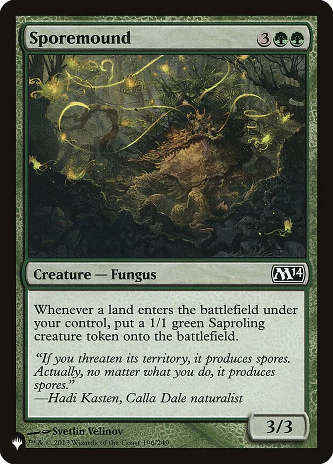 Sporemound (The List) - Magic: The Gathering in TCG Land