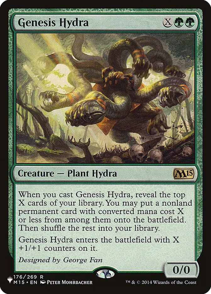 Genesis Hydra (The List) - Magic: The Gathering in TCG Land