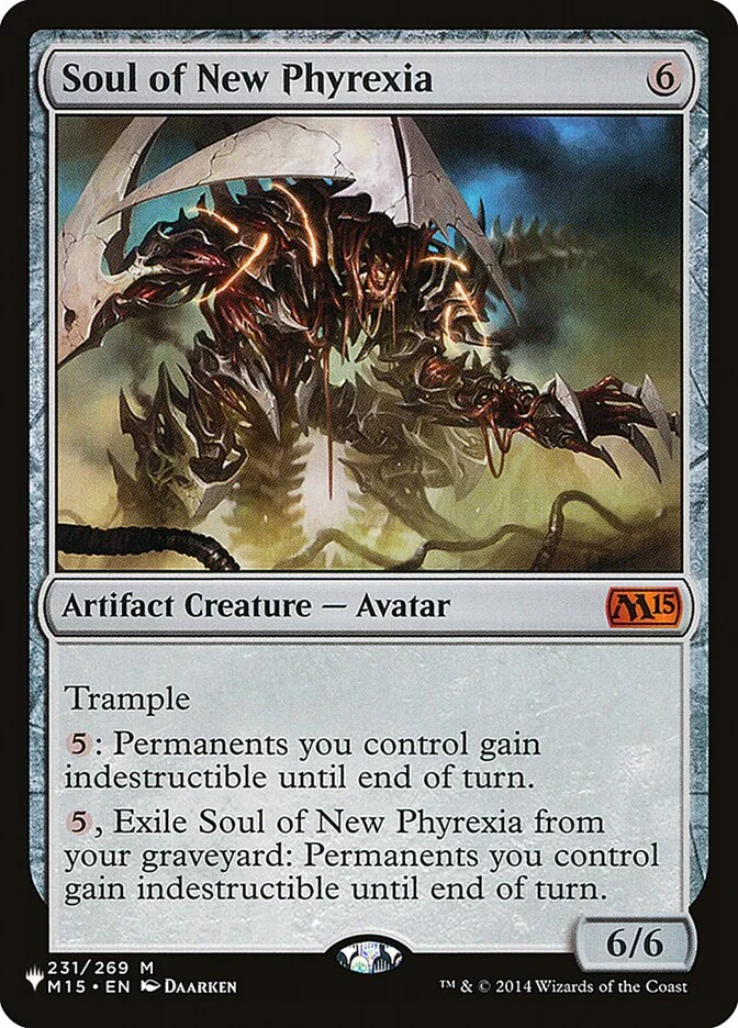 Soul of New Phyrexia (The List) - Magic: The Gathering in TCG Land