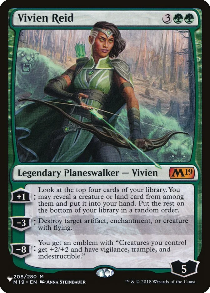 Vivien Reid (The List) - Magic: The Gathering in TCG Land