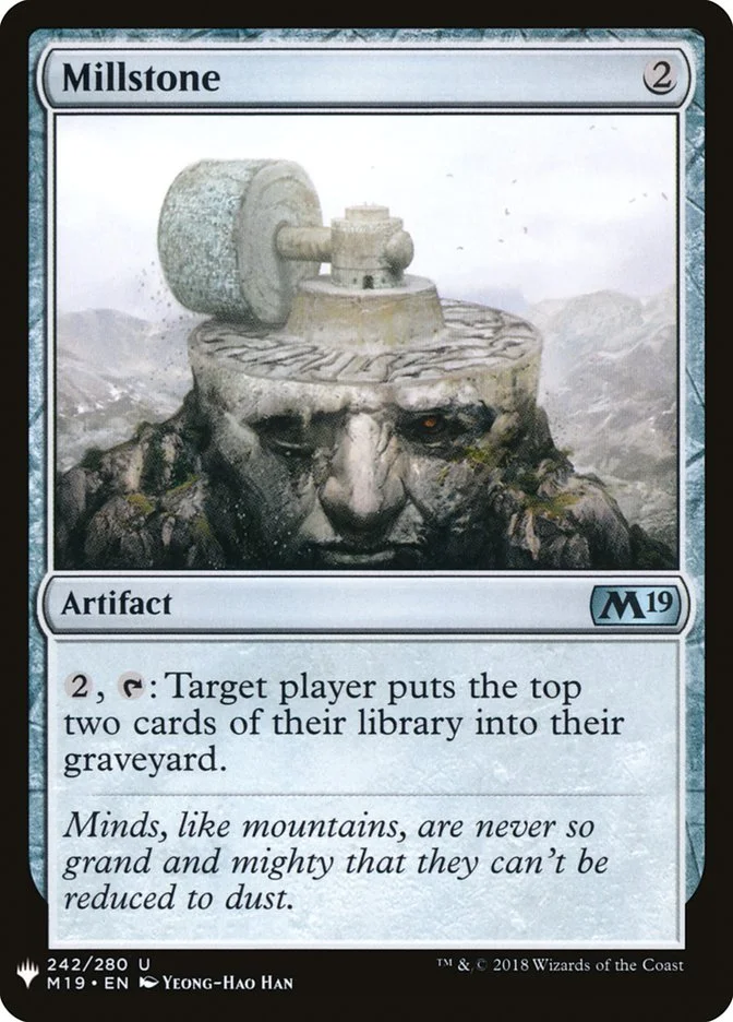Millstone (The List) - Magic: The Gathering in TCG Land