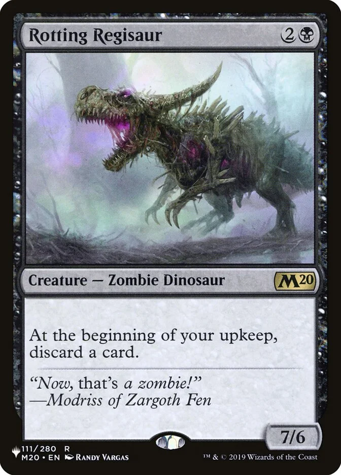 Rotting Regisaur (The List) - Magic: The Gathering in TCG Land