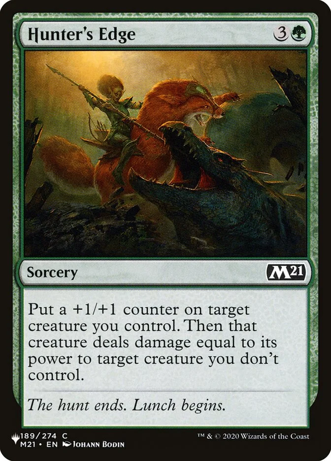 Hunter's Edge (The List) - Magic: The Gathering in TCG Land