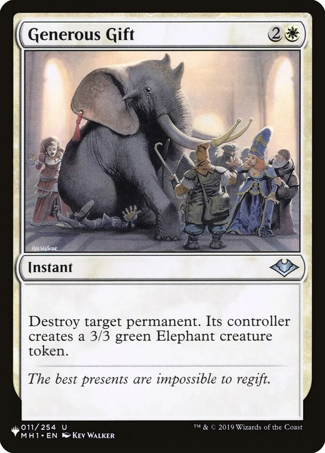 Generous Gift (The List) - Magic: The Gathering in TCG Land