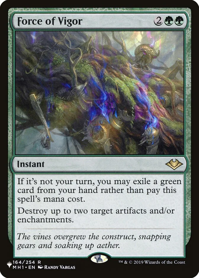 Force of Vigor (The List) - Magic: The Gathering in TCG Land
