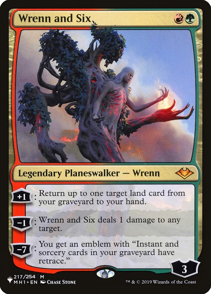 Wrenn and Six (The List) - Magic: The Gathering in TCG Land