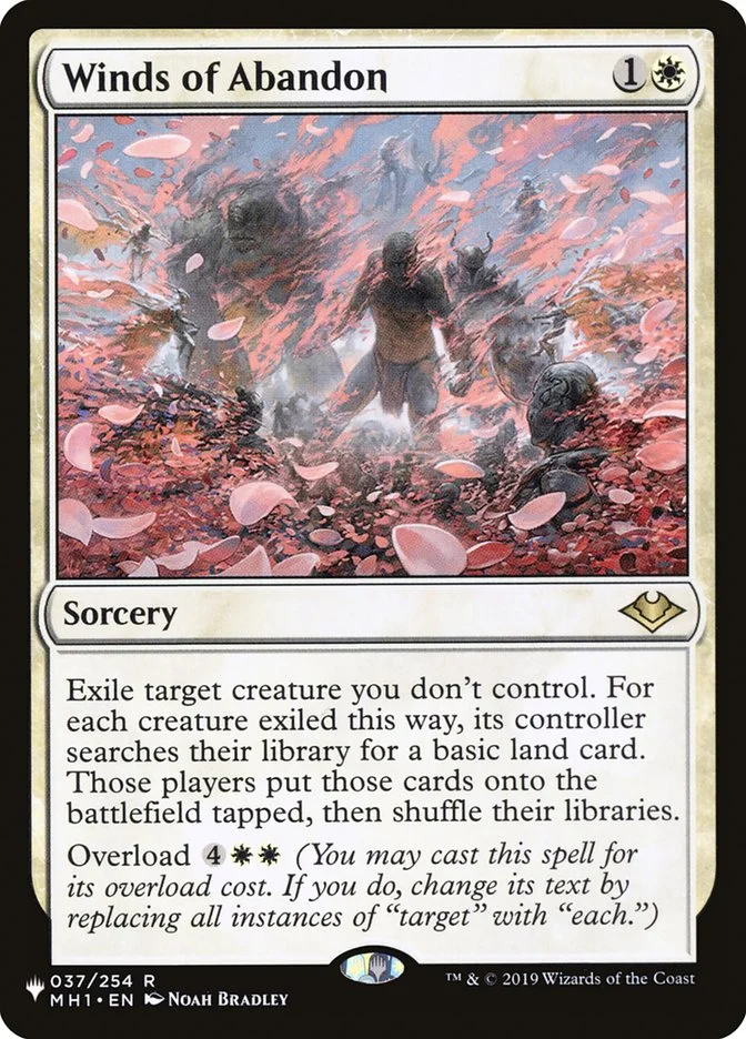 Winds of Abandon (The List) - Magic: The Gathering in TCG Land