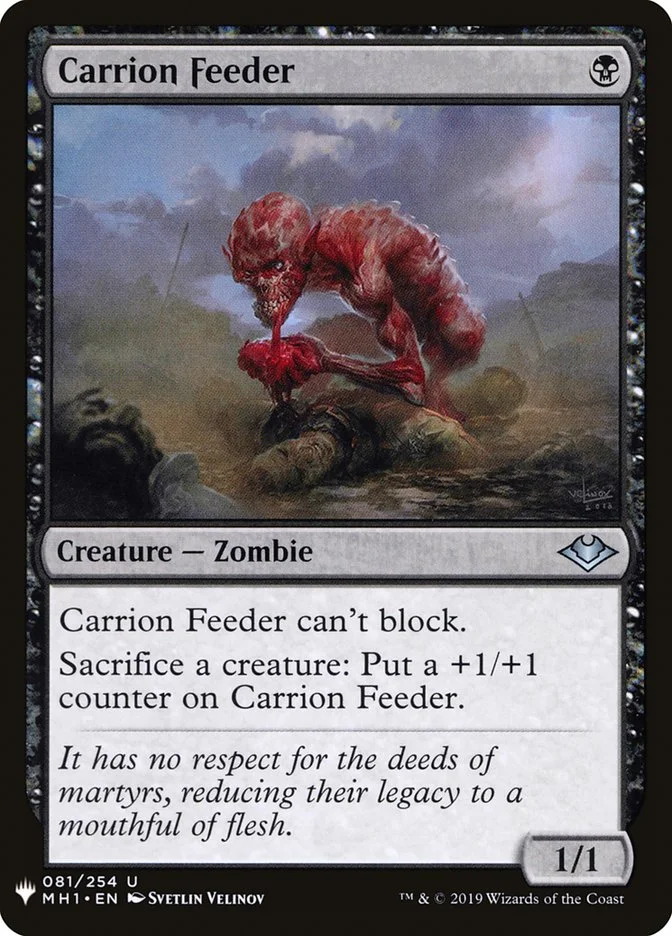 Carrion Feeder (The List) - Magic: The Gathering in TCG Land