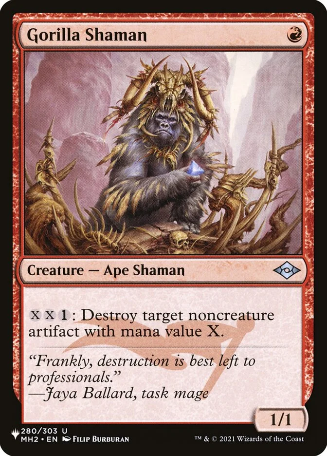 Gorilla Shaman (The List) - Magic: The Gathering in TCG Land