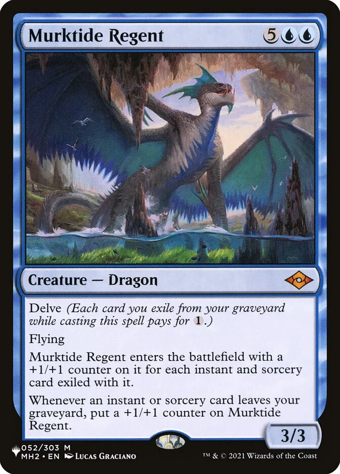 Murktide Regent (The List) - Magic: The Gathering in TCG Land