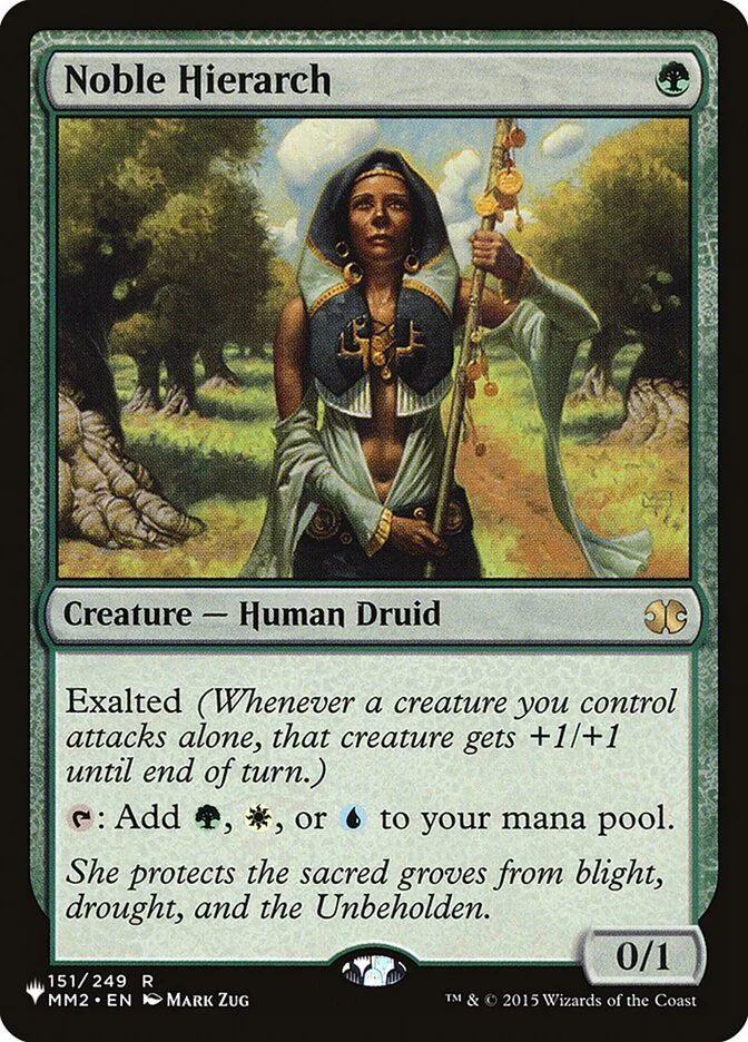 Noble Hierarch (The List) - Magic: The Gathering in TCG Land