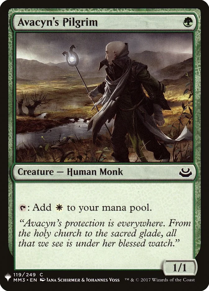 Avacyn's Pilgrim (The List) - Magic: The Gathering in TCG Land