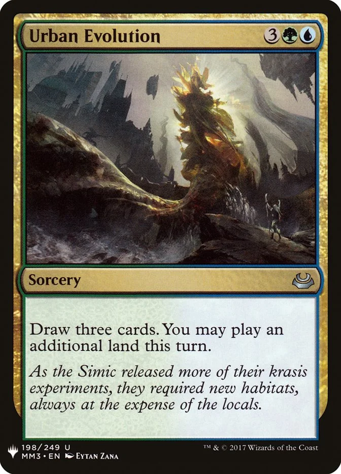 Urban Evolution (The List) - Magic: The Gathering in TCG Land México