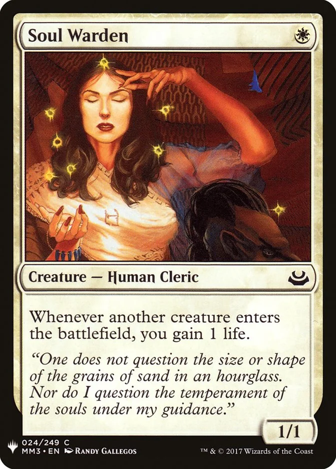 Soul Warden (The List) - Magic: The Gathering in TCG Land