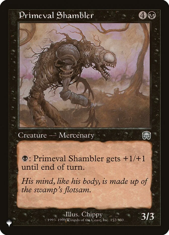 Primeval Shambler (The List) - Magic: The Gathering in TCG Land