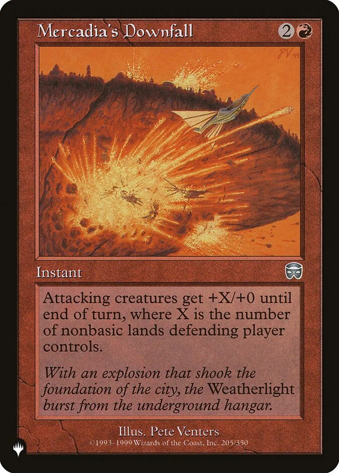Mercadia's Downfall (The List) - Magic: The Gathering in TCG Land