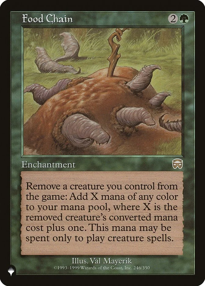 Food Chain (The List) - Magic: The Gathering in TCG Land