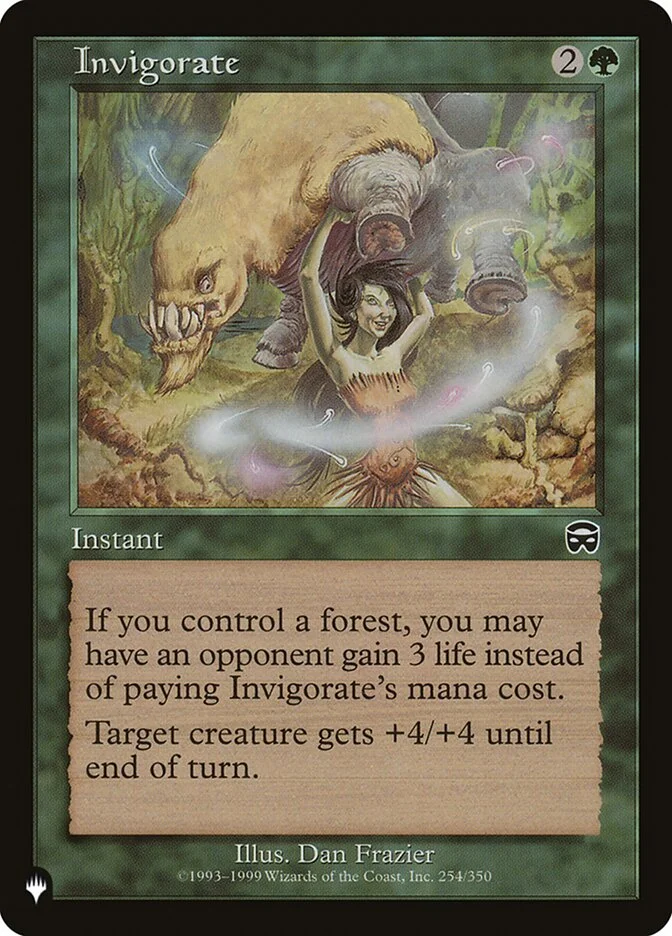 Invigorate (The List) - Magic: The Gathering in TCG Land