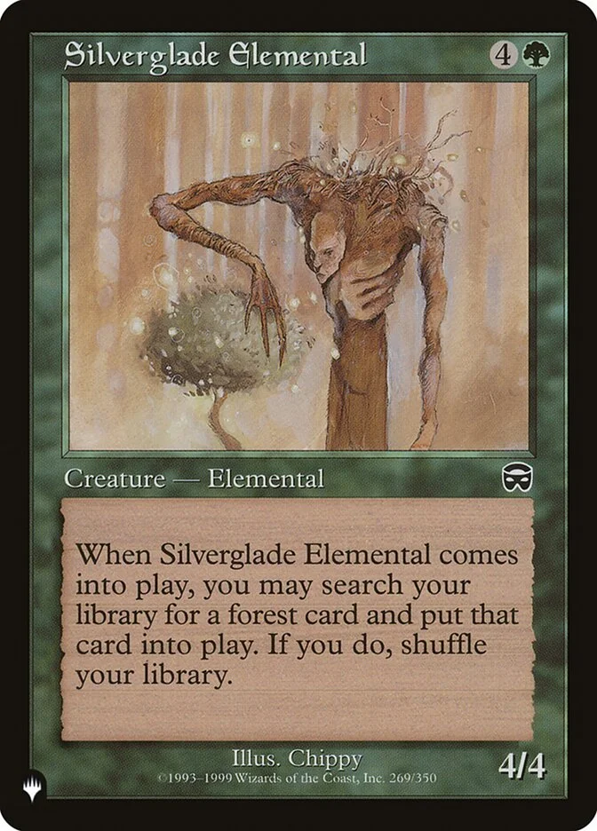 Silverglade Elemental (The List) - Magic: The Gathering in TCG Land