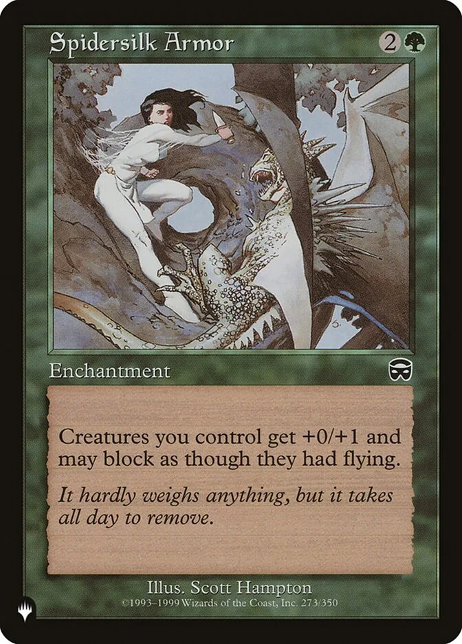 Spidersilk Armor (The List) - Magic: The Gathering in TCG Land