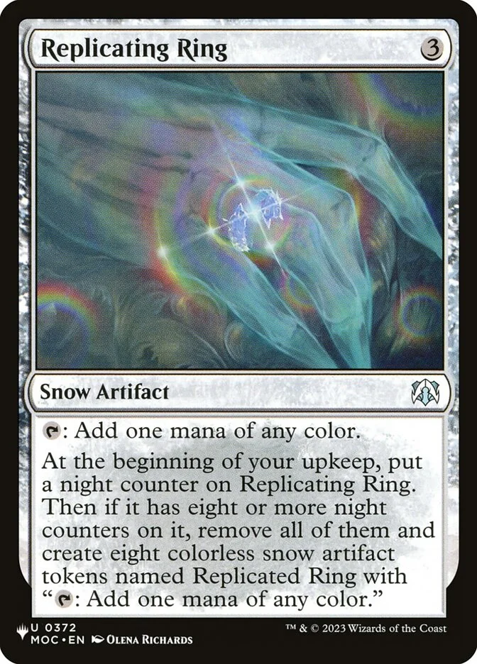 Replicating Ring (The List) - Magic: The Gathering in TCG Land